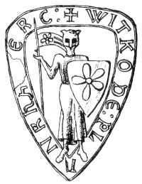 Listina z roku 1220 dochovaná v orlickém archivu. Fond: Velkostatek Orlík nad Vltavou (1198 – 1748), Monasterium.net