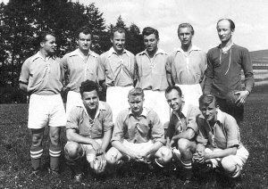 Mužstvo SK Sedlec z roku 1953